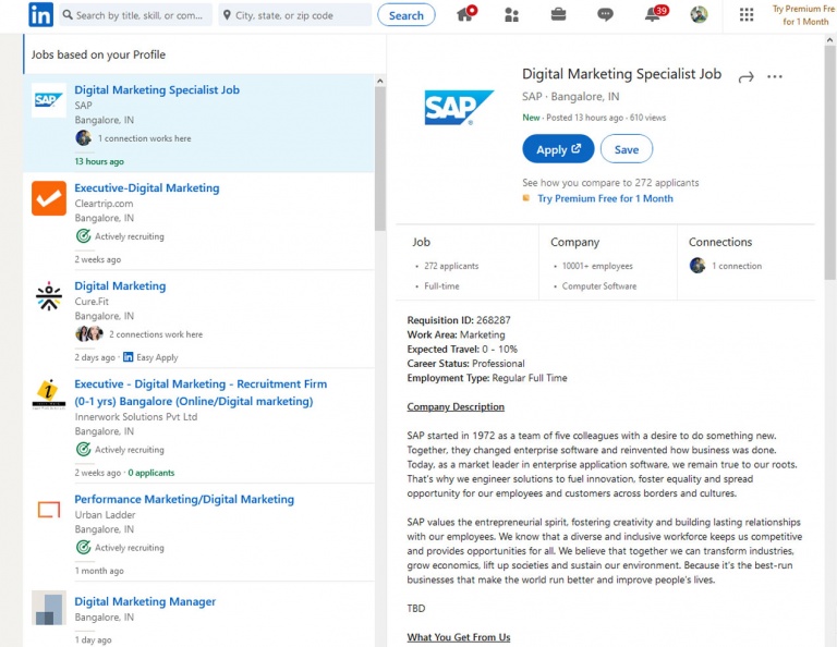 How to use LinkedIn effectively for Job search? | Orexis Digital Marketing