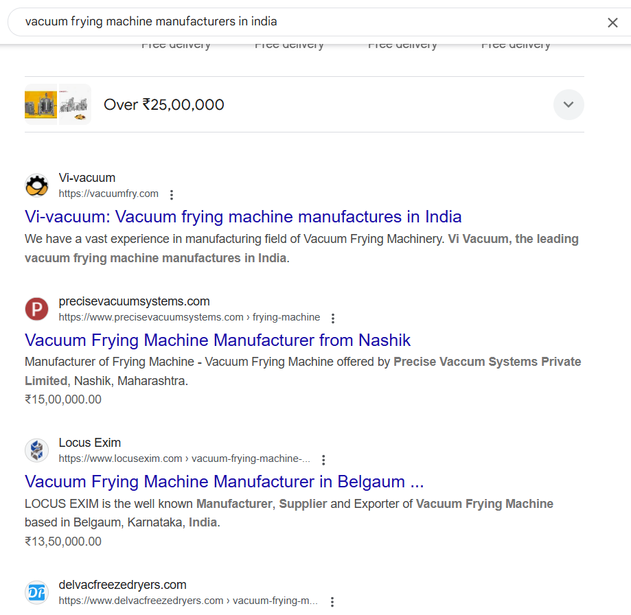 vi vacuum seo