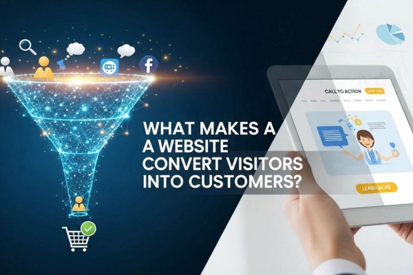 What Makes a Website Convert Visitors into Customers?