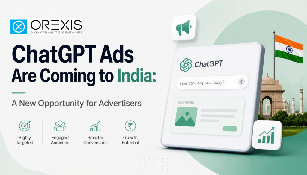 ChatGPT Ads Are Coming to India: A New Opportunity for Advertisers 2 gpt image 2 create a website blog cover template include the titile from cover image ChatGPT 0 fotor 2026090214133